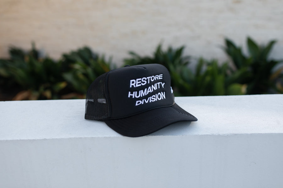 R.H.D. Trucker Hat - Black