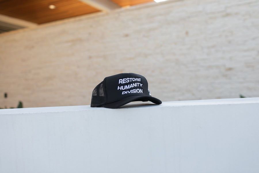 R.H.D. Trucker Hat - Black