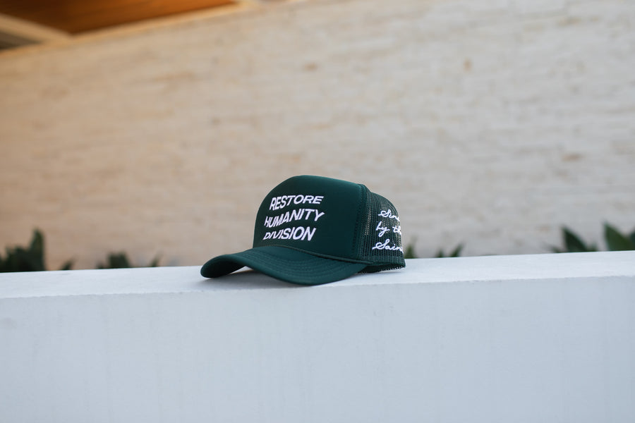 R.H.D. Trucker Hat - Dark Green