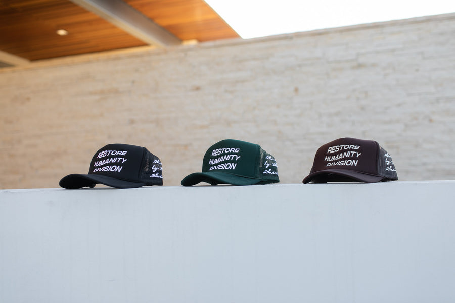 R.H.D. Trucker Hat - Black